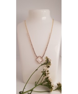 Marble Petal Necklace