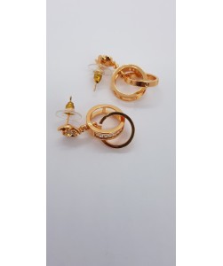 Dual Ring Earring