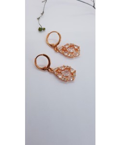 Oval Diamond Earring