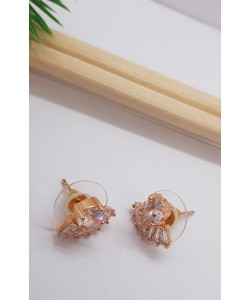 Diamond Fan Earring