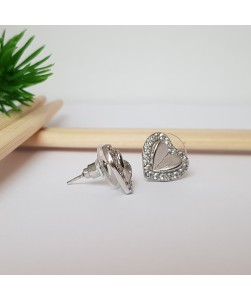 Heart Book Earring