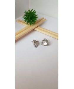 Heart Book Earring