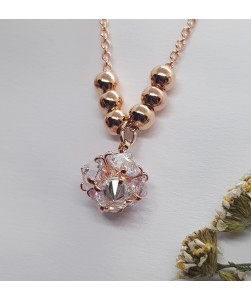 Diamond Ball Necklace