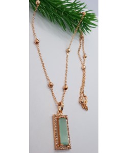 AD Baguette Rose Gold Chain